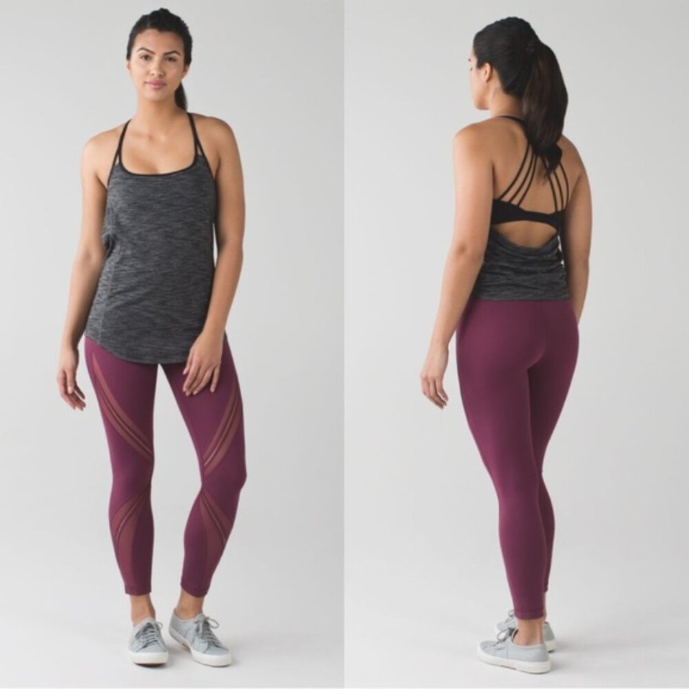 Lululemon | Lululemon | High Times Pant *Metta Red Grape | Size 4 | Size 4